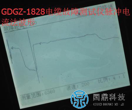 电缆故障测试仪脉冲电流波形