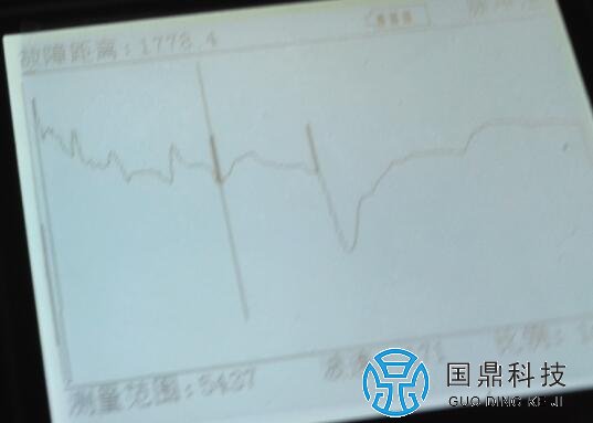 380V电缆故障波形图