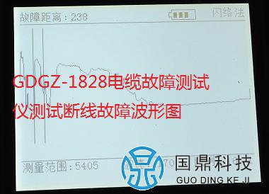 380V电缆故障脉冲电流法波形