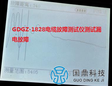 380低压电缆漏电故障波形图
