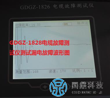 380V电缆故障测试波形图
