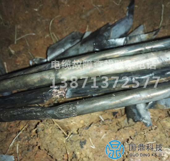 电缆短路故障现象