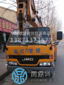 路灯电缆放工车