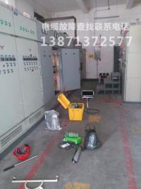 电缆故障高压冲击放电现场