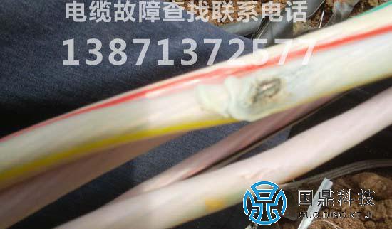 抢修电缆故障现象