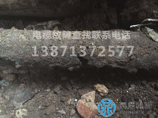 西藏地下电缆故障结果