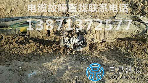 广西电缆故障测试结果